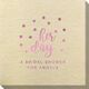 Confetti Dots Her Day Bamboo Luxe Napkins Image 1 of 3